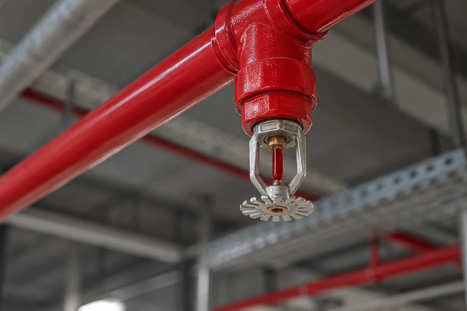 Impianti sprinkler: immagine illustrativa generata con AI